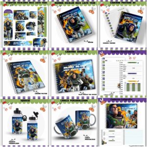 Kit Escolar Buzz Lightyear - Arquivo Digital