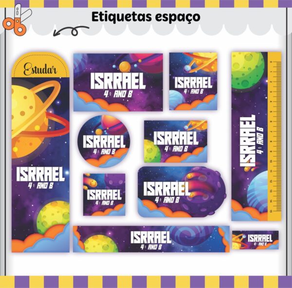 Kit Escolar Espaço - Arquivo Digital
