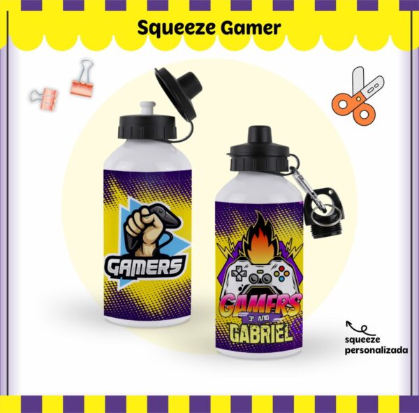 Kit Escolar Gamer - Arquivo Digital