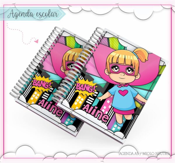 KIT ESCOLAR HEROINA - ARQUIVO DIGITAL