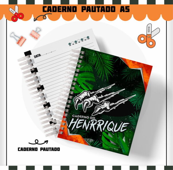 Kit Escolar Jurassic - Arquivo Digital - Imagem 3