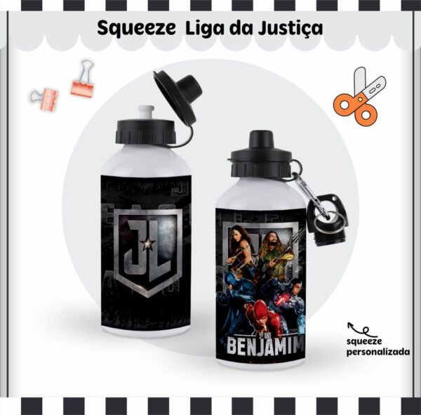 Kit Escolar Liga da Justiça - Arquivo Digital