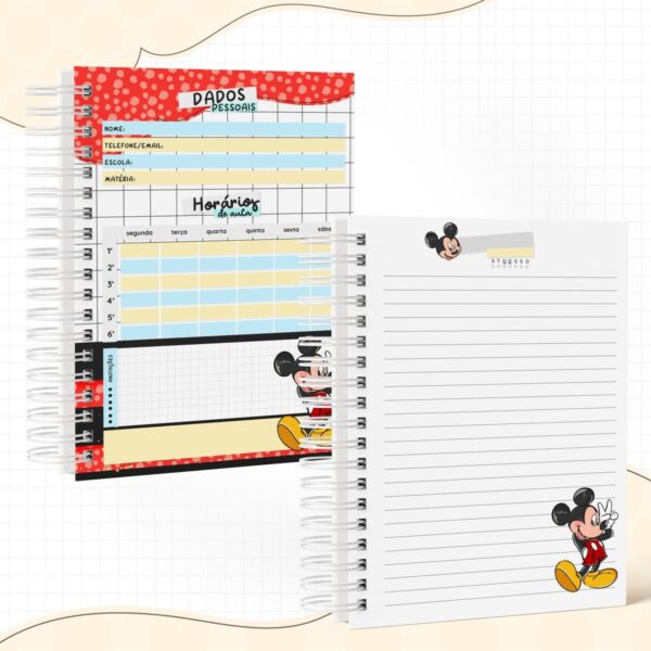 KIT ESCOLAR MICKEY - ARQUIVO DIGITAL - Imagem 3