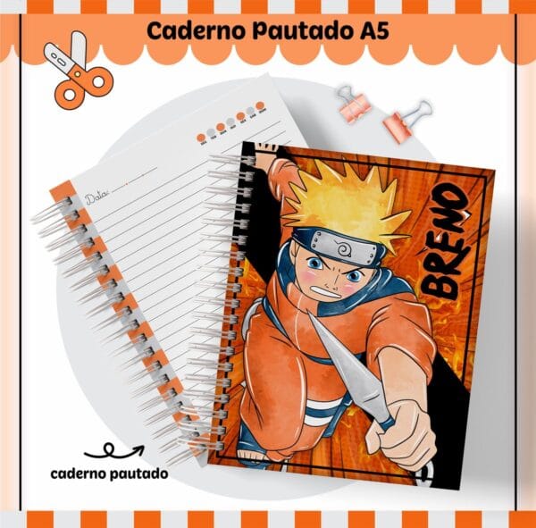 Kit Escolar Naruto - Arquivo Digital