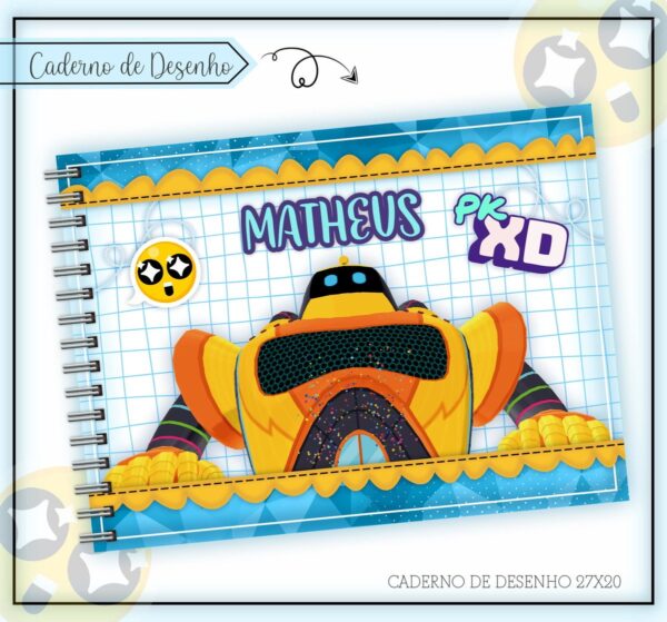 KIT ESCOLAR PKXD MENINO - ARQUIVO DIGITAL - Imagem 3