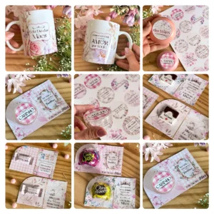 Kit Especial de Dia das Mães em PNG Presentes Personalizados
