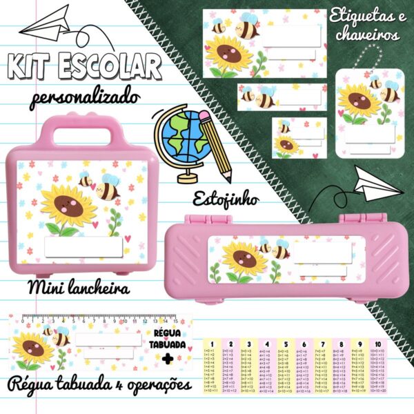 Kit Etiquetas Escolares - Arquivo Digital - Imagem 5