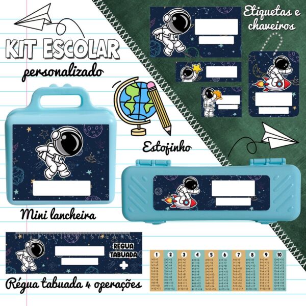 Kit Etiquetas Escolares - Arquivo Digital - Imagem 2