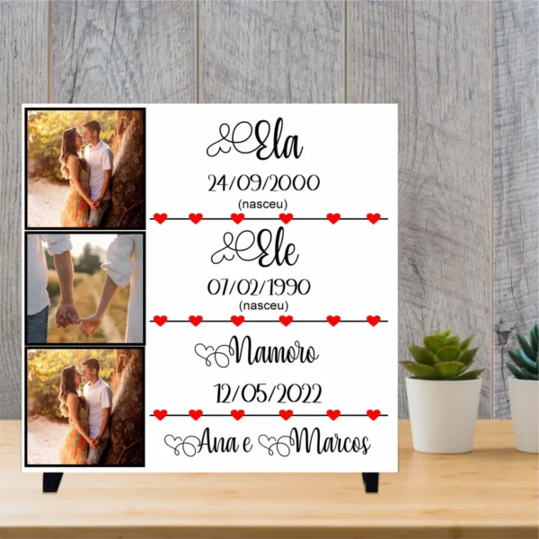 Kit Exclusivo de Artes para Azulejos - Amor e Romance em PNG