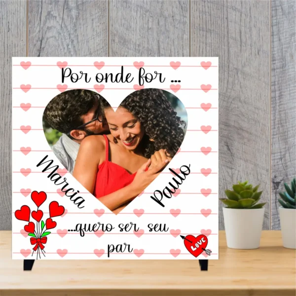Kit Exclusivo de Artes para Azulejos - Amor e Romance em PNG