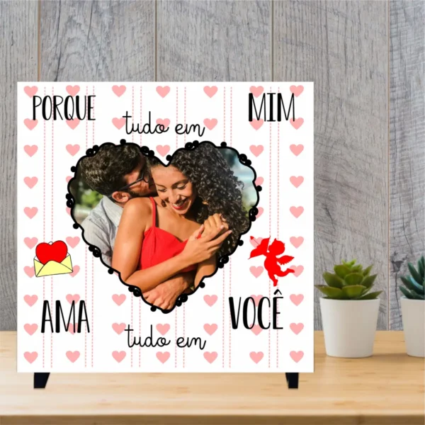 Kit Exclusivo de Artes para Azulejos - Amor e Romance em PNG