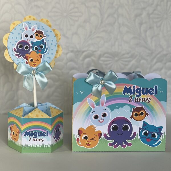 Kit Festa Bolofofos Menino - Studio e pdf - Imagem 5