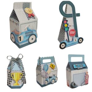 kit festa carrinho corrida retro studio e pdf papelaria 1