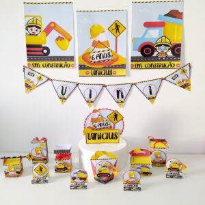 kit festa construcao arquivo digital aniversario infantil 2