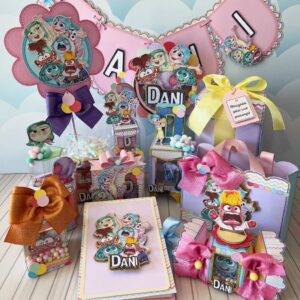 kit festa divertidamente luxo studio e pdf papelaria personalizada