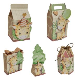 kit festa girafinha studio e pdf papelaria 1