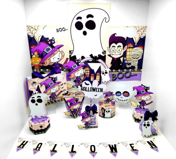 Kit Festa Halloween - Arquivo Digital