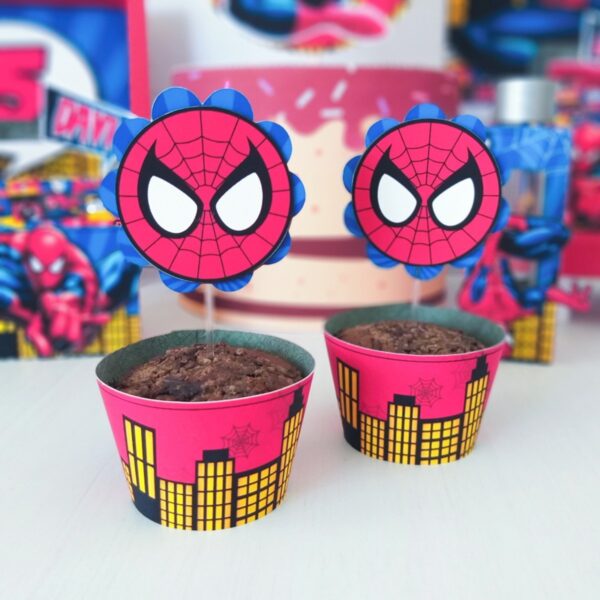 Kit Festa Homem Aranha - Arquivo Digital - Imagem 4