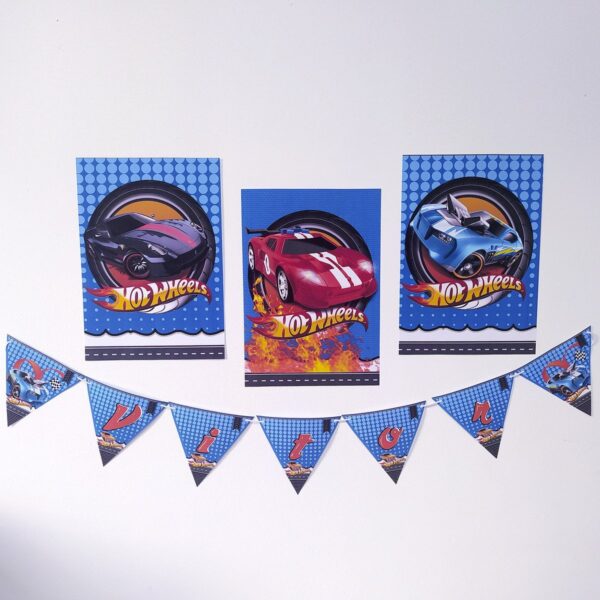 Kit Festa Hot Wheels- Arquivo Digital