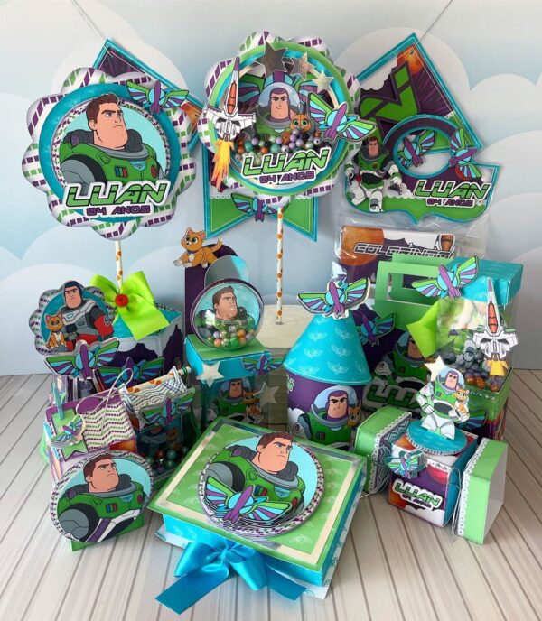 Kit Festa Luxo Buzz Ligth Year - Arquivo Digital