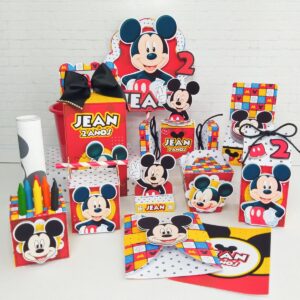 kit festa mickey arquivo digital papelaria