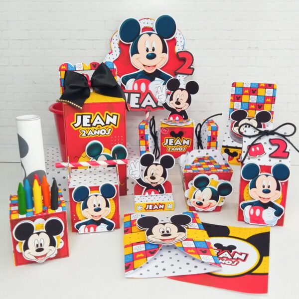 Kit Festa Mickey - Arquivo Digital