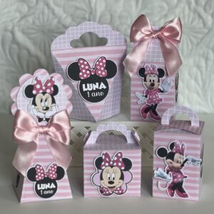kit festa minnie rosa studio e pdf caixas