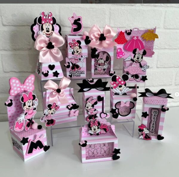 Kit Festa Minnie Rosa- Studio