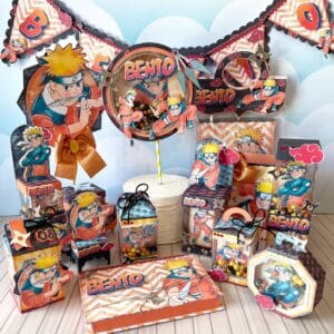 Kit Festa Naruto Luxo - Arquivo Digital