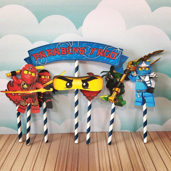 KIT FESTA NINJAGO - ARQUIVO DIGITAL