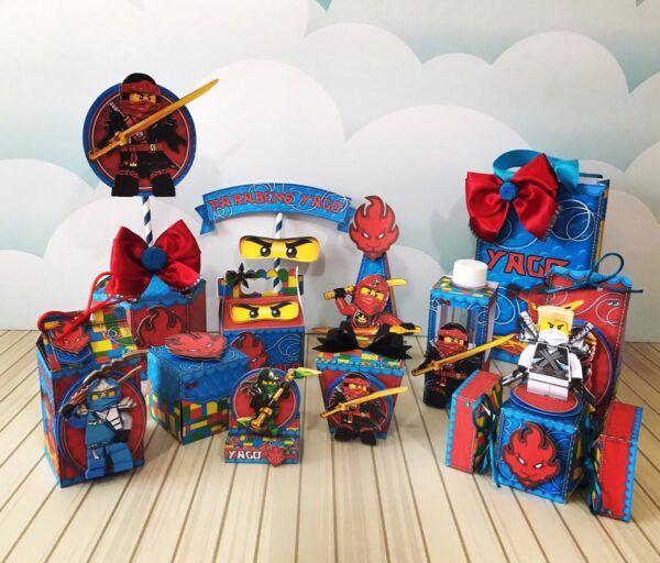 KIT FESTA NINJAGO - ARQUIVO DIGITAL