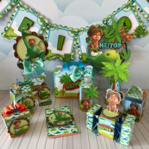 kit festa o bom dinossauro arquivo digital arquivo de corte 1