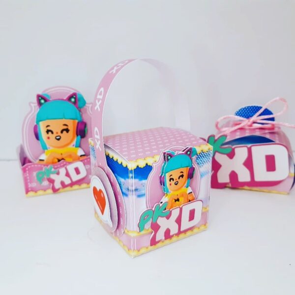 Kit Festa PKXD Menina - Arquivo Digital - Imagem 4
