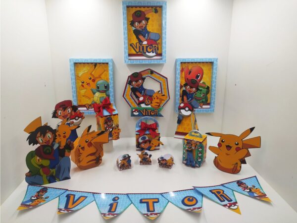 Kit Festa Pokemon - Arquivo Digital