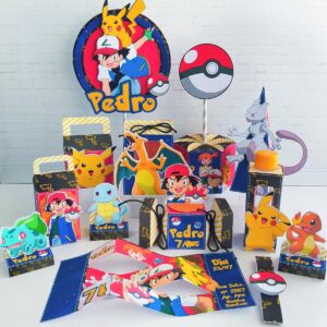 kit festa pokemon arquivo digital monte sua festa 1