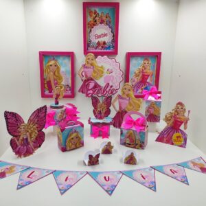 kit festa pronta barbie arquivo digital kit festa infantil 1