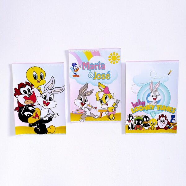 Kit Festa Pronta Looney Tunes Baby - Arquivo Digital - Imagem 2