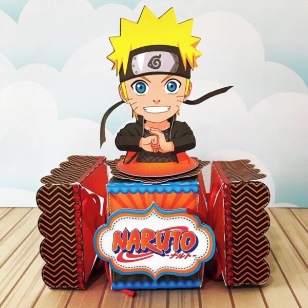 Kit Festa Pronta Naruto - Arquivo Digital - Imagem 3