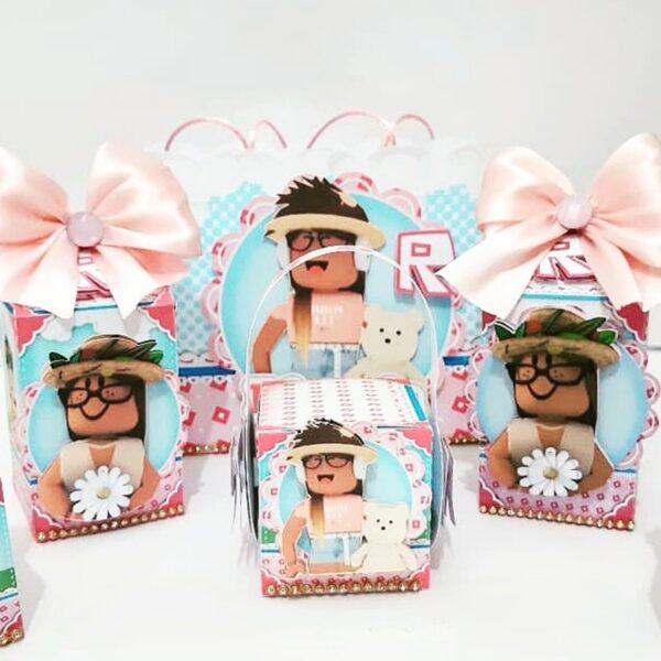 Kit Festa Roblox Menina - Arquivo Digital - Imagem 3