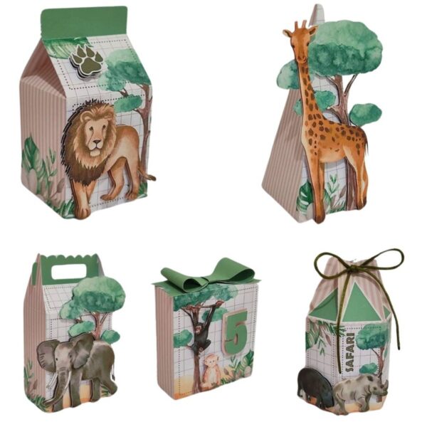 Kit Festa Safari Realista - Studio e pdf