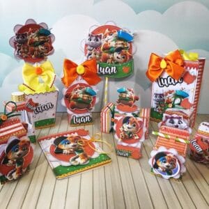 Kit Festa Só um bolinho 44 Gatos Menino - Arquivo Digital