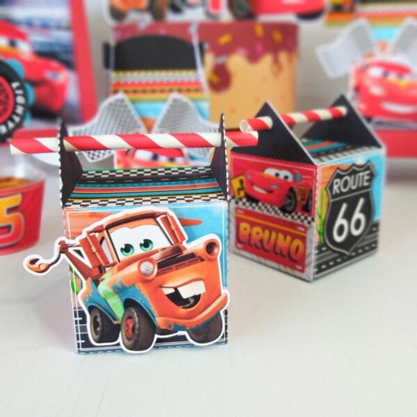 Kit Festa Só um bolinho Carros - Arquivo Digital