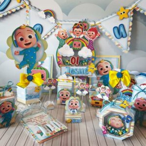 kit festa so um bolinho cocomelon arquivo digital arquivo de corte