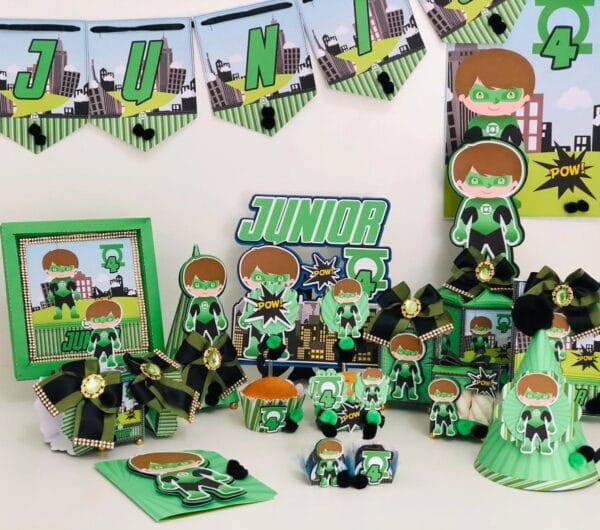 Kit Festa Só um bolinho Lanterna Verde -Arquivo Digital