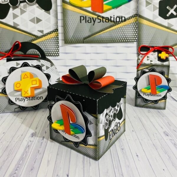 Kit Festa Só um bolinho Playstation - Arquivo Digital