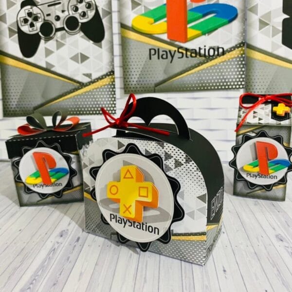 Kit Festa Só um bolinho Playstation - Arquivo Digital