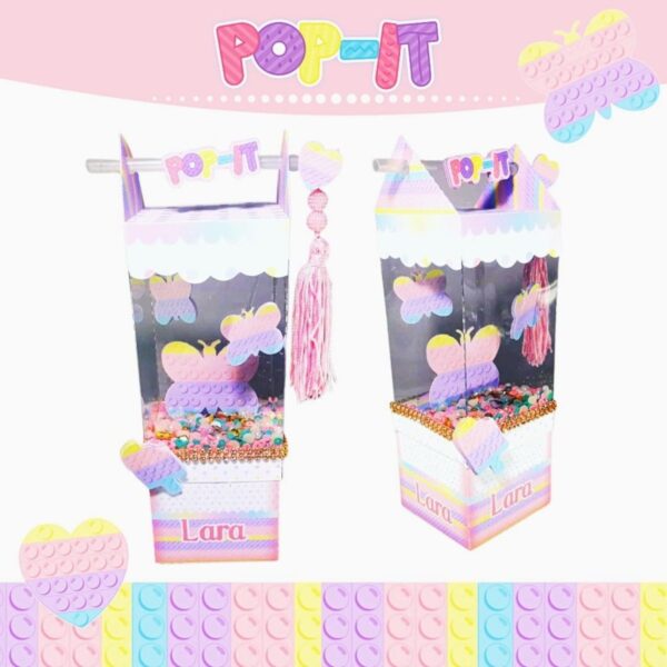 Kit Festa Só um bolinho Pop It - Arquivo Digital - Imagem 2