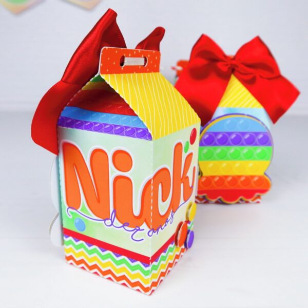 Kit Festa Só um bolinho Pop It Menino - Arquivo Digital