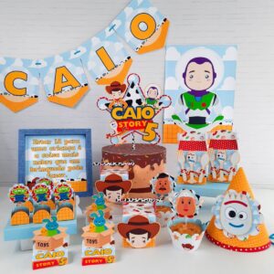 kit festa so um bolinho toy store arquivo digital festa infantil