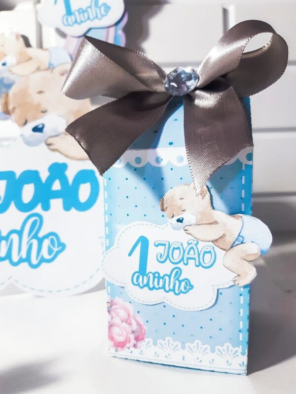 Kit Festa Só um bolinho Ursinho - Arquivo Digital